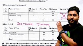 Strategy to Tackle the PATTERN CHANGE in IBPS RRB PO & Clerk 2024 || Sectional Timing in RRB 2024 ||