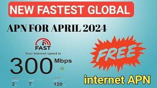 New APN settings for fastest internet browsing| 500mb speed | global APN