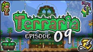 Let's Play Terraria | I created a GIANT Terraria greenhouse build! (Episode 9)