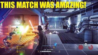 This was one of the best matches we've had in a LONG time! The BATTLE for the Death Star!