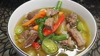 Resep Asem Asem Daging Sapi Bumbu Simpel