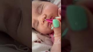 Satisfying Baby Booger #satisfying #babyvideos #snot