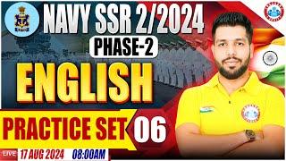 Navy SSR 02/2024 | Navy Phase 2 English Practice Set #06 | English For Navy By Anuj Sir