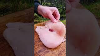 Dirty Chicken #shorts #menwiththepot #cooking #food #foodporn #asmr #fire #forest #nature