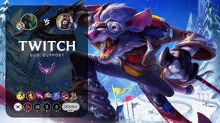 Twitch Support vs Lulu - KR Master Patch 13.10