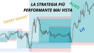 La MIGLIORE STRATEGIA FOREX Di Cui NESSUNO PARLA(CONCETTI SMART MONEY AVANZATI, ALGO, LIT) | ITA