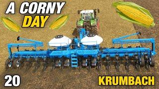 A CORNY DAY!! | Krumbach | Farming Simulator 22 - Episode 20