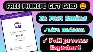 Free Phonepe Gift card in Just 2min |Free Shopping LooT Today#lootoffer #viral #free #freeshopping