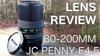 VINTAGE LENS REVIEW - JC PENNY 80-200MM Manual Focus Zoom Lens