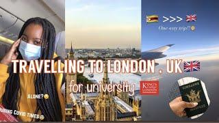 TRAVELLING TO UK  FOR UNIVERSITY | VLOG!!!| DURING COVID TIMES | INTERNATIONAL STUDENT FROM ZIM