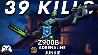 39 Kills KOGA RIDICULOUS DAMAGE!! Z900b (Diamond) Paladins Koga Competitive