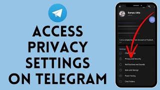 How to Access Privacy Settings on Telegram 2024 (Quick & Easy!)