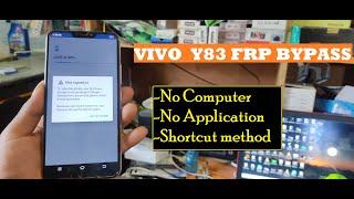 VIVO Y83 FRP UNLOCK NO PC // NO APK  ||  Vivo 1802 [PD1803BF] Google Account Lock Remove Without PC