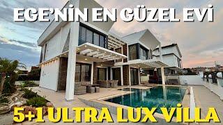 DİDİM’DE SATILIK ULTRA LUX VİLLA , BİR BENZERİ YOK, ÖZENLE TASARLANDI