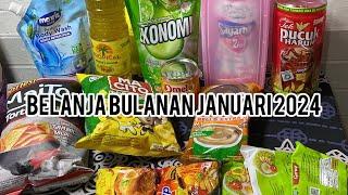 Belanja Bulanan Januari 2025 edisi liburan anak anak