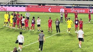 AFTER MATCH INDONESIA VS FILIPINA 0-1. TIMNAS TERSINGKIR, PEMAIN KECEWA, STY MINTA MAAF KE SUPORTER