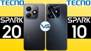 Tecno Spark 20 VS Tecno Spark 10 | Tecno Spark 10 VS Tecno Spark 20