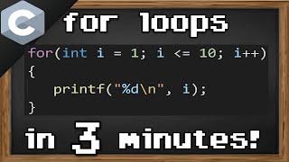 C for loops 