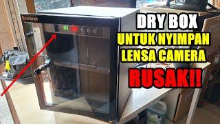 CARA MEMPERBAIKI DRY BOX UNTUK MENYIMPAN LENSA KAMERA RUSAK