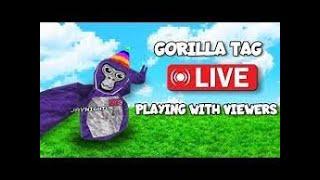 GORILLA TAG LIVE | PLAYING WITH VIEWERS!