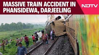 West Bengal Train Accident | Kanchanjunga Express Collides With Goods Train, Rescue On