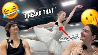 I PUT MICROPHONES ON BALLET DANCERS 🩰