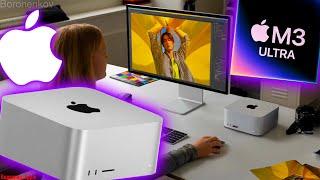 APPLE MAC STUDIO M3 ULTRA: ЛУЧШИЙ MAC В МИРЕ! НО ЗАЧЕМ, APPLE? - ALEXEY BORONENKOV | 4K