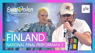 Windows95man - No Rules! | Finland  | National Final Performance | Eurovision 2024