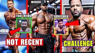 Cbum Big News Alert.., Siddhant Jaiswal Challenge.., But Abhishek yadav improve back?. Hadi choopan