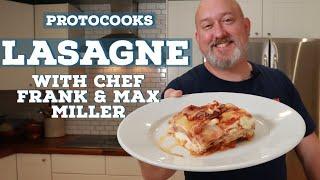 How to make Lasagne~with Chef Frank featuring Max Miller from Tasting History