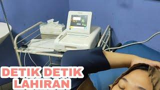 DETIK DETIK LAHIRAN 41 MINGGU 4 HARI || vlog melahirkan lewat hpl 