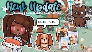 Toca Boca NEW UPDATE!  Fluffy friends adoption pack  *with voice ️* Toca Boca Life World 