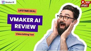 Vmaker Review  || Best Ai Video Editor For YouTube  ||  Vmaker Ai Lifetime Deal