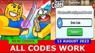 *ALL CODES* [SHADOW SAMURAI] Ninja Fighting Simulator ROBLOX | NEW CODES | 13/08/2023