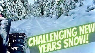 2025 New years snow wheeling! part 1 #snowwheeling #offroad #jeep