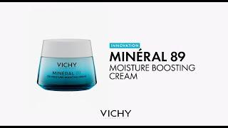 NEW Minéral 89 72H MOISTURE BOOSTING CREAM  | Skin Strengthening Hydration | Vichy Laboratoires