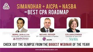 US CPA EXAM INSIGHTS 2024 | AICPA | NASBA | Biggest Webinar of the Year | CPA REG New batch