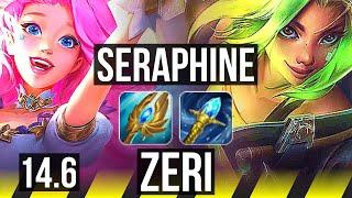 SERAPHINE & Sona vs ZERI & Lulu (ADC) | 11/4/22, 500+ games | BR Grandmaster | 14.6