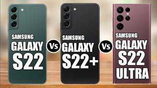 Samsung Galaxy S22 Vd Samsung Galaxy S22 Plus Vs Samsung Galaxy S22 Ultra