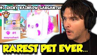 Someone Got THE RAREST SHINY RAINBOW GARGANTUAN PET In Pet Simulator 99!