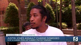 Charges dismissed abasing activist Justin Jones