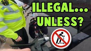 How Riding An E Scooter Is ILLEGAL In The UK... Unless You Rent!?