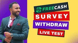 Can You Really Get Paid on FreeCash? Live Survey and Withdrawal Test!