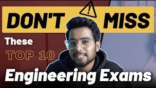 Top 10 Engineering Entrance Exams | Don't Miss 