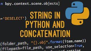 What is a Variable and how to Concatenate a Statement  with an F String in Python