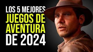 Los 5 MEJORES JUEGOS DE ACCIÓN AVENTURA de 2024