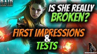 NEW HERO LYDIA THE DEATH SIREN | GAMEPLAY, BUILDS & GUIDE | RAID SHADOW LEGENDS