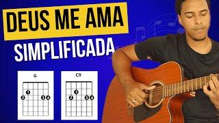 Como tocar DEUS ME AMA - THALLES ROBERTO (aula de violão) + CIFRA SIMPLIFICADA