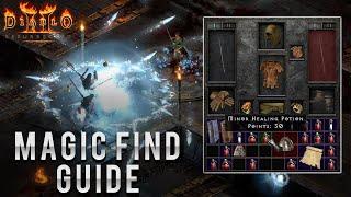 A True Budget Magic Finding Build + Magic Finding Location Guide - Blizzard Sorc Diablo Resurrected