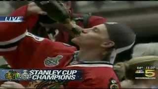 Patrick Kane Gets Drunk During the Blackhawks Stanley Cup Parade.mp4